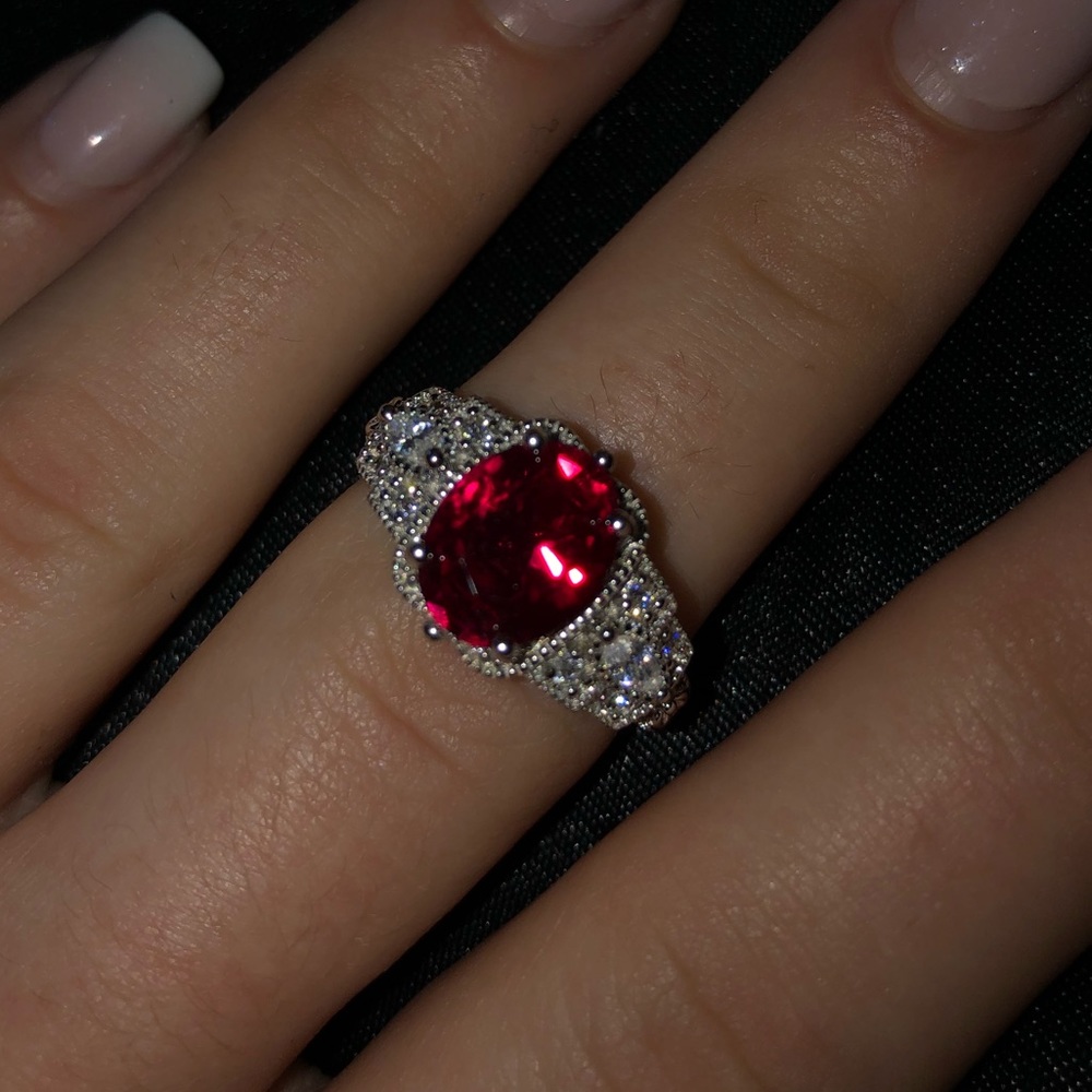JTV Ruby Princess Ring + FREE GIFT!